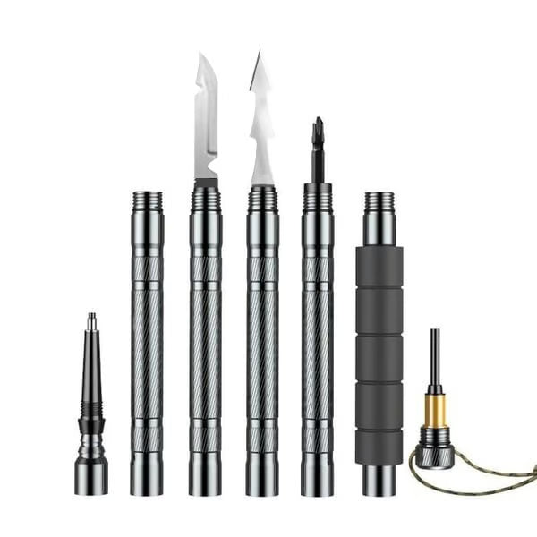 🔥Heated promotion🔥7-in-1 Tactical Trekking Stick