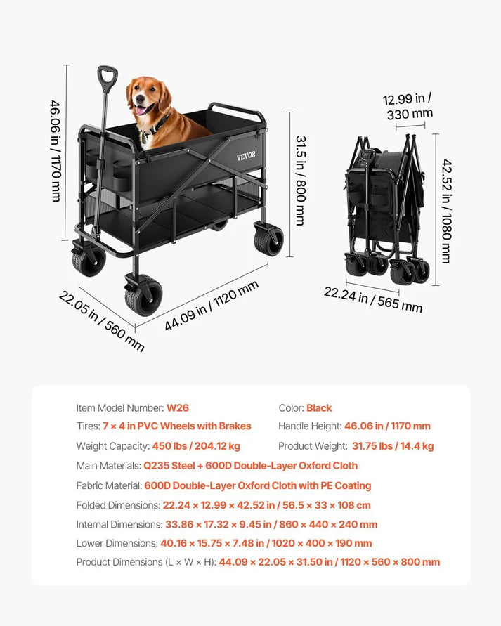 Collapsible Double Decker Wagon