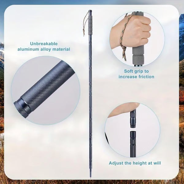 🔥Heated promotion🔥7-in-1 Tactical Trekking Stick
