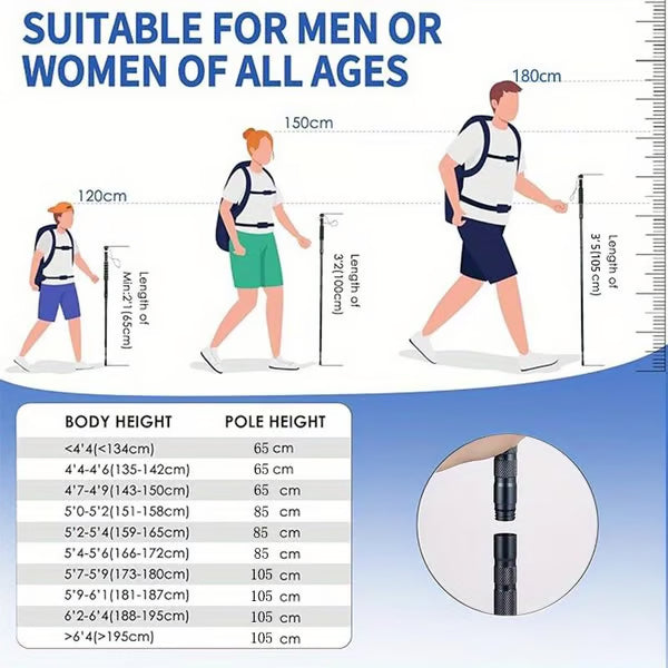 🔥Heated promotion🔥7-in-1 Tactical Trekking Stick