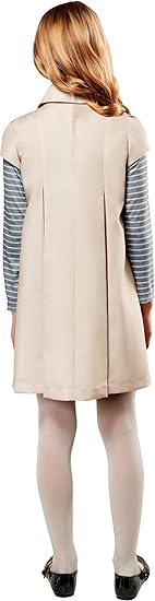 Girl's M3gan Costume Dress, As Shown