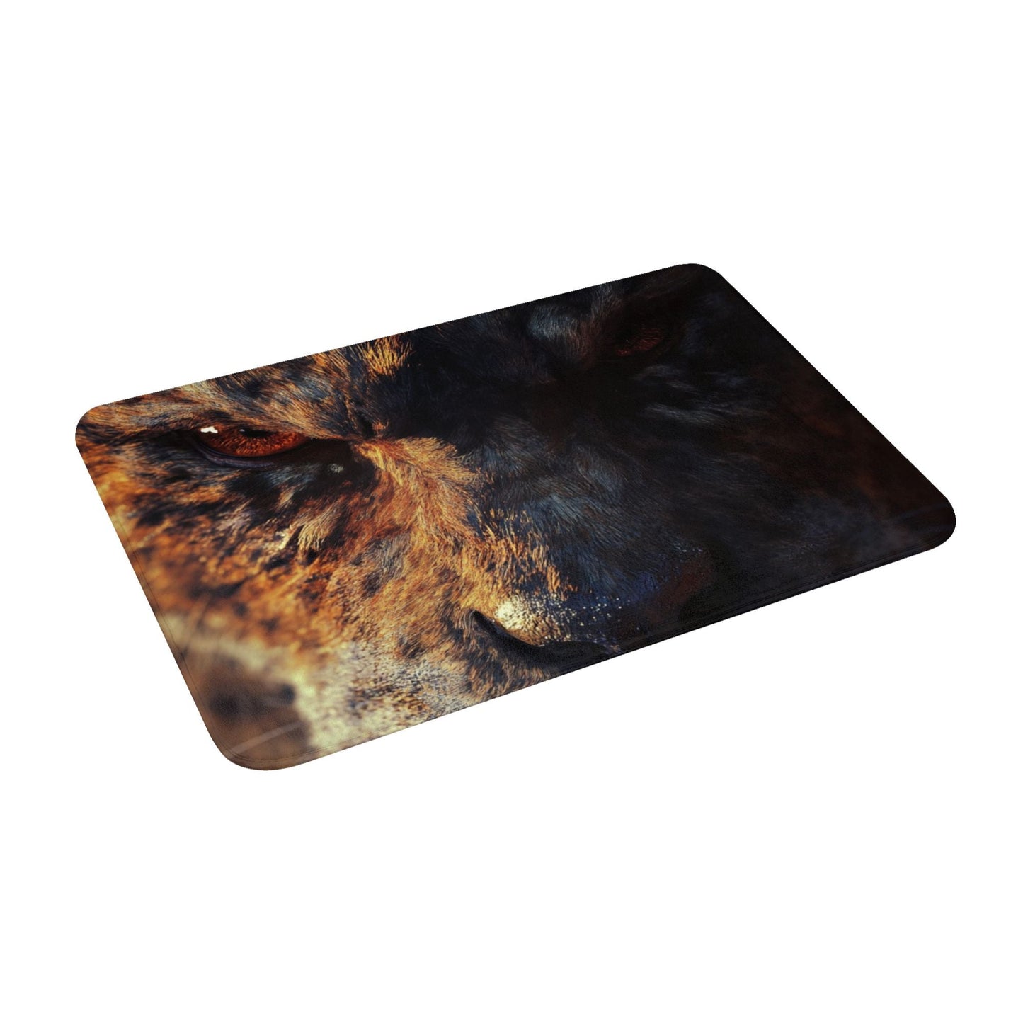 Wild Beast Style Non-Slip Floor Mat | High-Definition Printed Rug for Entryway, Bedroom, Bathroom, Kitchen – 60×40cm Absorbent, Quick-Dry, Soft & Durable
