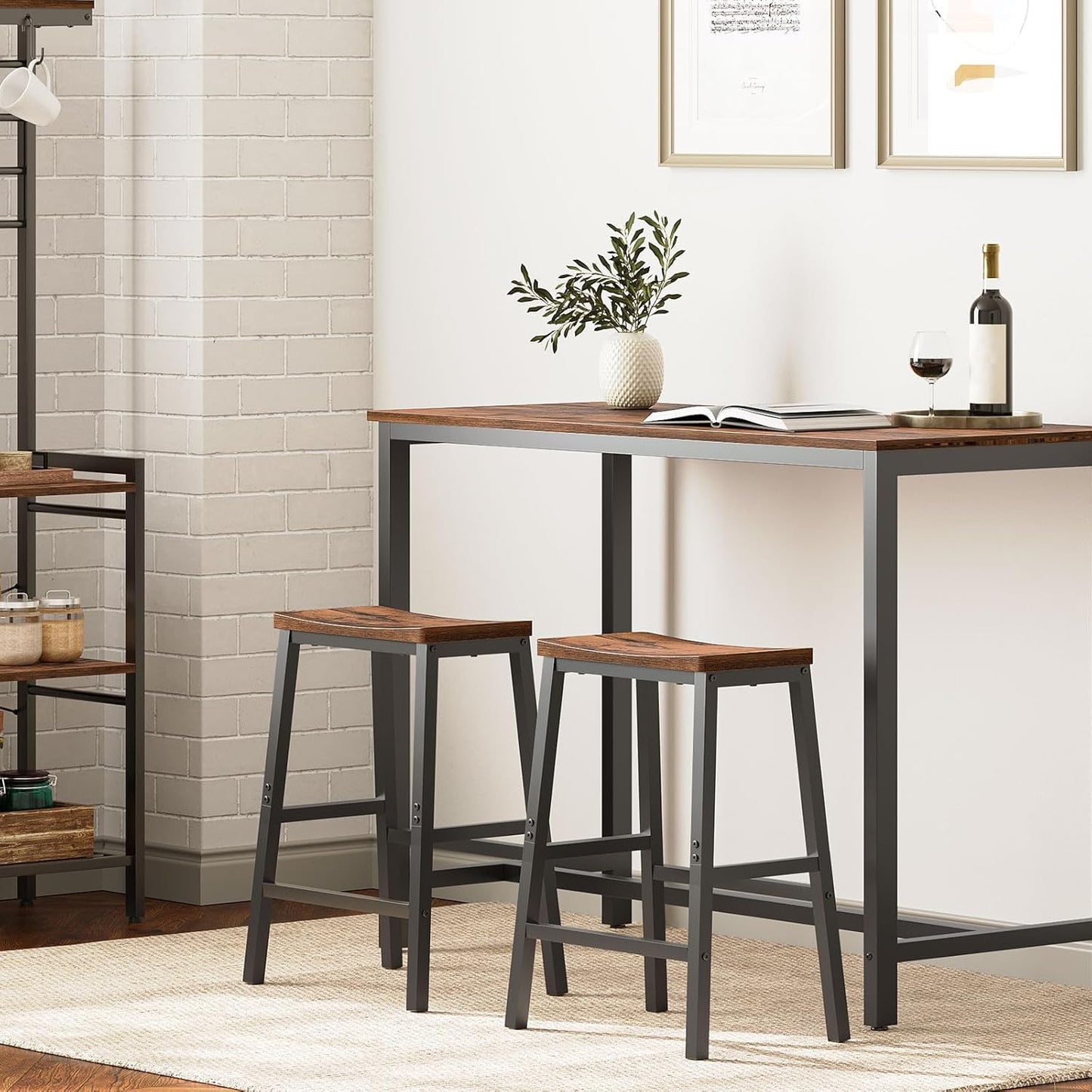Bar Stools, Set of 2 Bar Chairs Buy two items and get a chair of the same color for free.