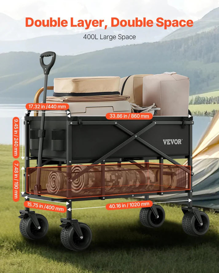 Collapsible Double Decker Wagon