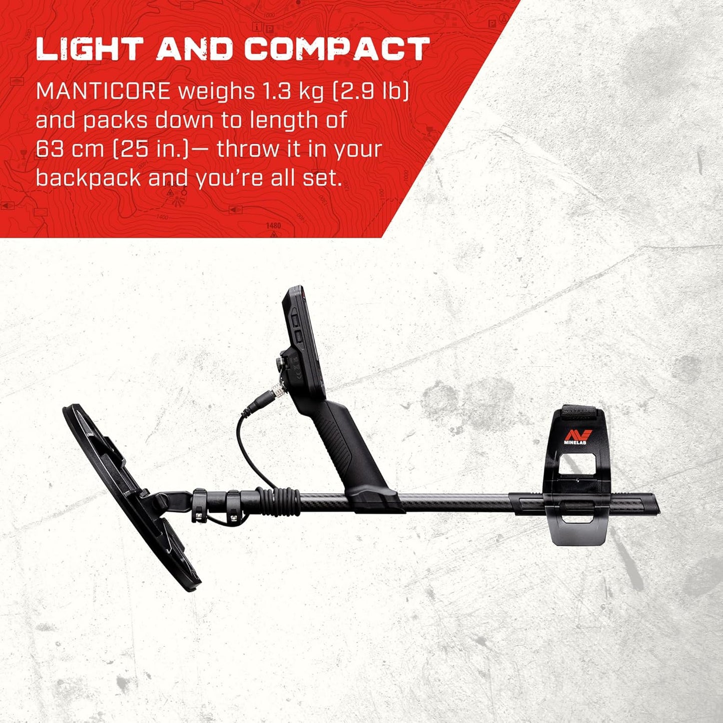 High-Power Multi-IQ+ Waterproof Metal Detector for Adults with Advanced Target ID (11" Double-D Coil Included)