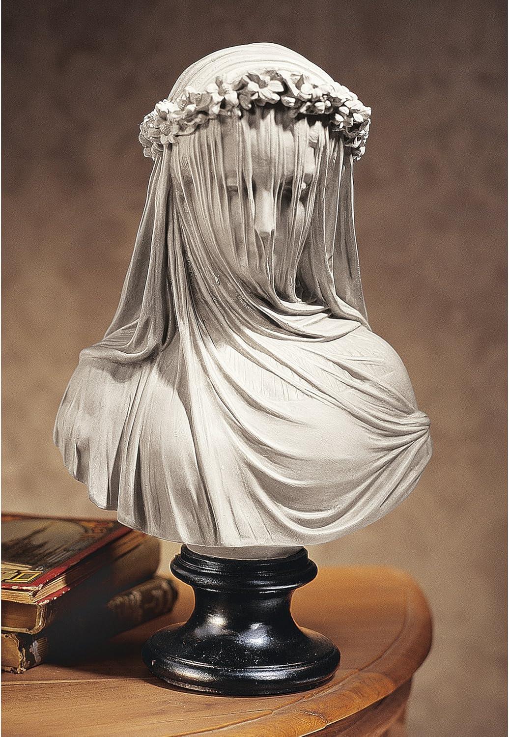Design Toscano Veiled Maiden Indoor Bust Statue