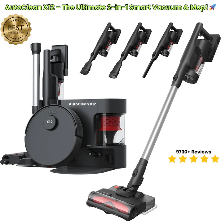 AutoClean X12 – The Ultimate 2-in-1 Smart Vacuum & Mop! 🚀🔥✨Limited time offer: Get 45% OFF TODAY