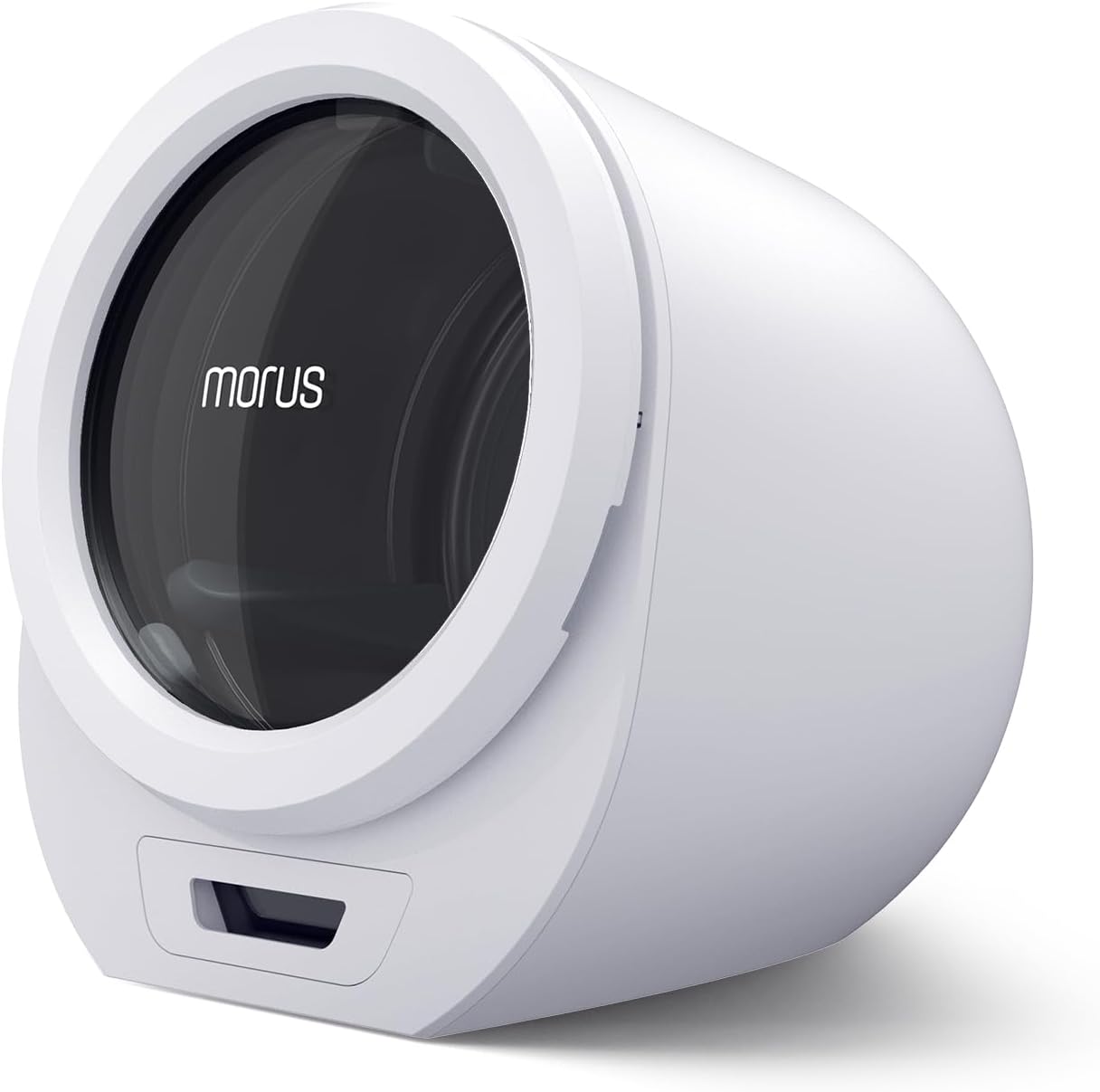 Morus Portable Dryer, Compact Laundry Dryer for Apartments, 110V Electric Dryer with Stainless Steel Tub, Easy Control for 8 Automatic Modes with Child Lock, Fast Dryer without Installation,