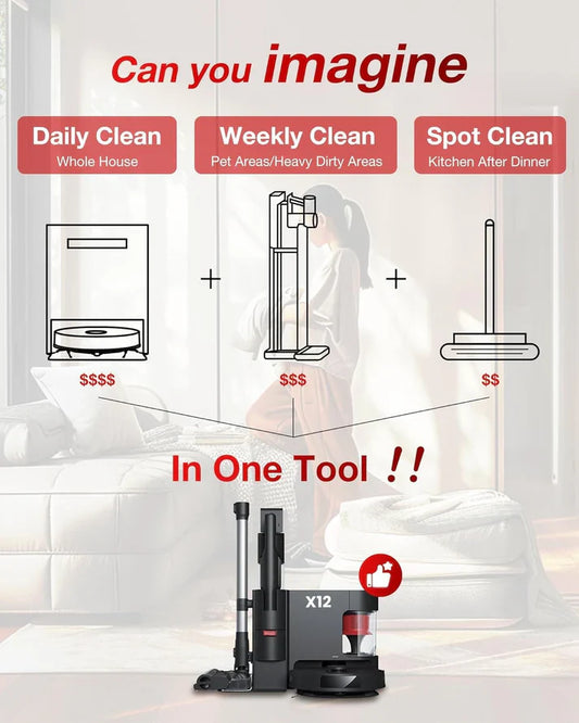 AutoClean X12 – The Ultimate 2-in-1 Smart Vacuum & Mop! 🚀🔥✨Limited time offer: Get 45% OFF TODAY