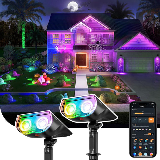 Smart Solar Lights Outdoor SL5C
