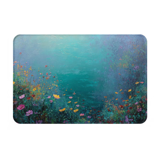 Art Printed Anti-Slip Floor Mat – Absorbent Rug for Home, Bedroom, Living Room, Bathroom (60×40 cm)