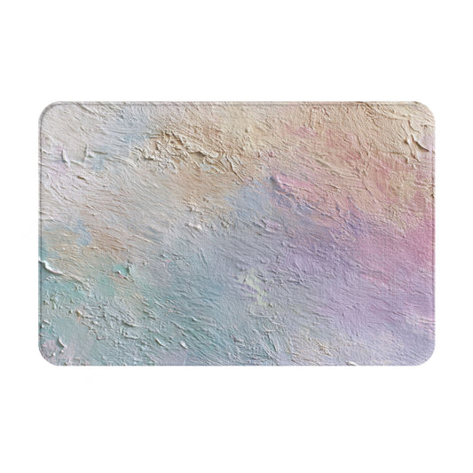 Abstract Art Texture Printed Anti-Slip Floor Mat – Multi-Purpose Rug for Entryway, Bathroom, Bedroom, Living Room