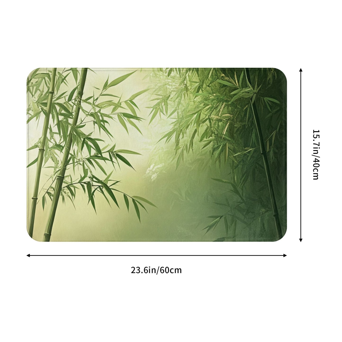 Sunset Lakeside Scenery Anti-Slip Floor Mat – Artistic Rug for Entryway, Bedroom, Living Room