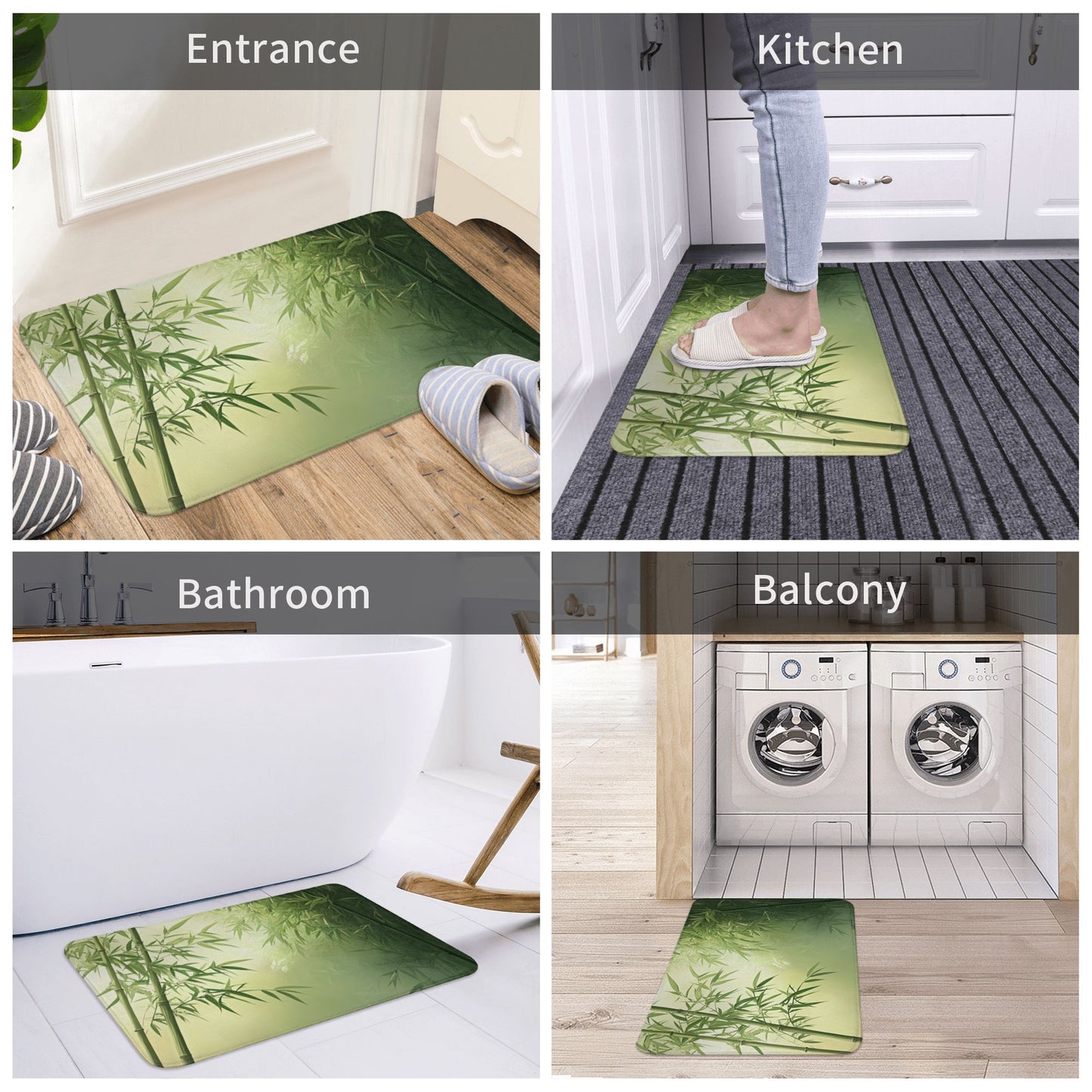 Sunset Lakeside Scenery Anti-Slip Floor Mat – Artistic Rug for Entryway, Bedroom, Living Room