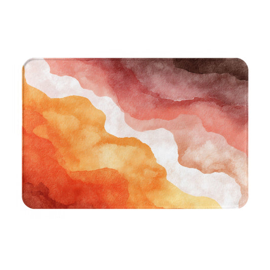 Abstract Watercolor Anti-Slip Floor Mat – Artistic Rug for Entryway, Bedroom, Living Room