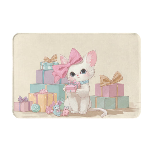 Gift Cat Cute Anti-Slip Floor Mat