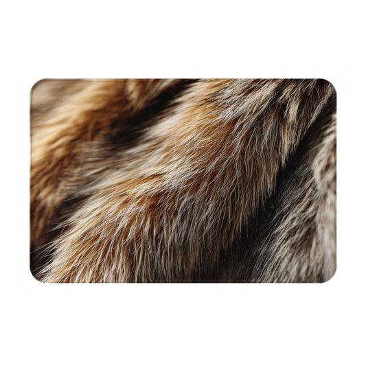 Faux Fur Texture Non-Slip Floor Mat | Absorbent Quick-Dry Decorative Rug for Bedroom, Bathroom, Kitchen, Entryway – 60×40cm Soft & Stylish
