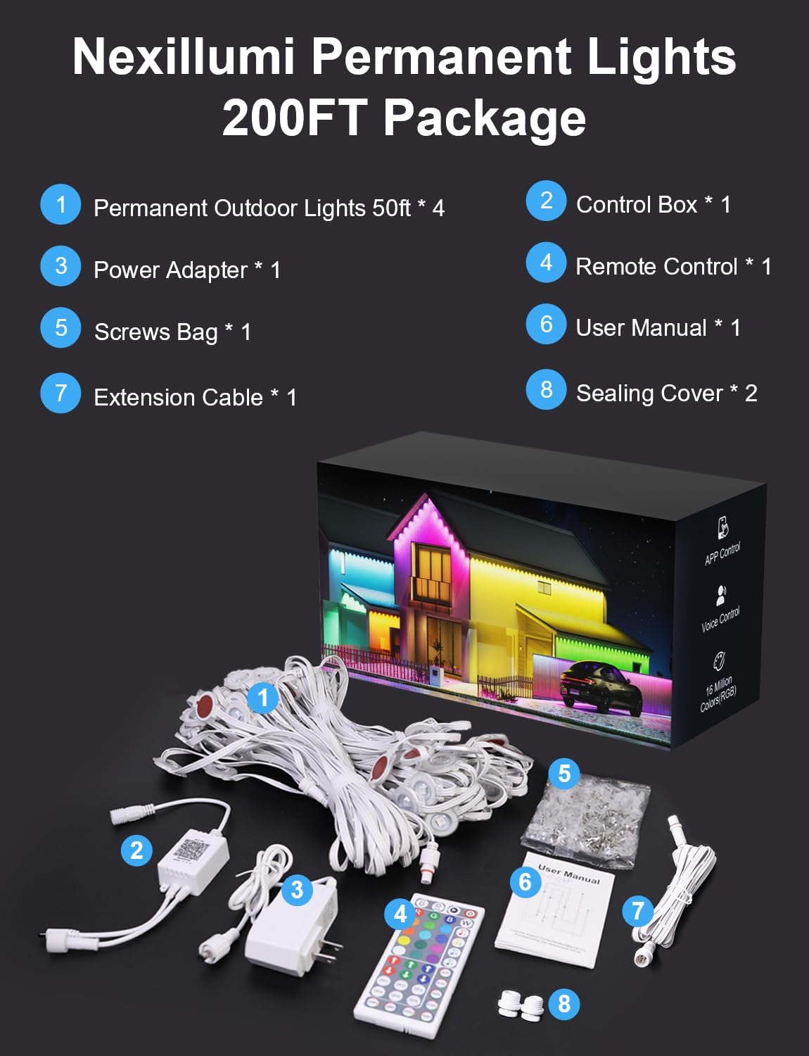 Permanent Outdoor Lights for House