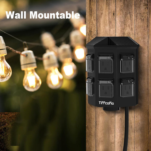 Outdoor Power Strip Weather proof. ETL Listed