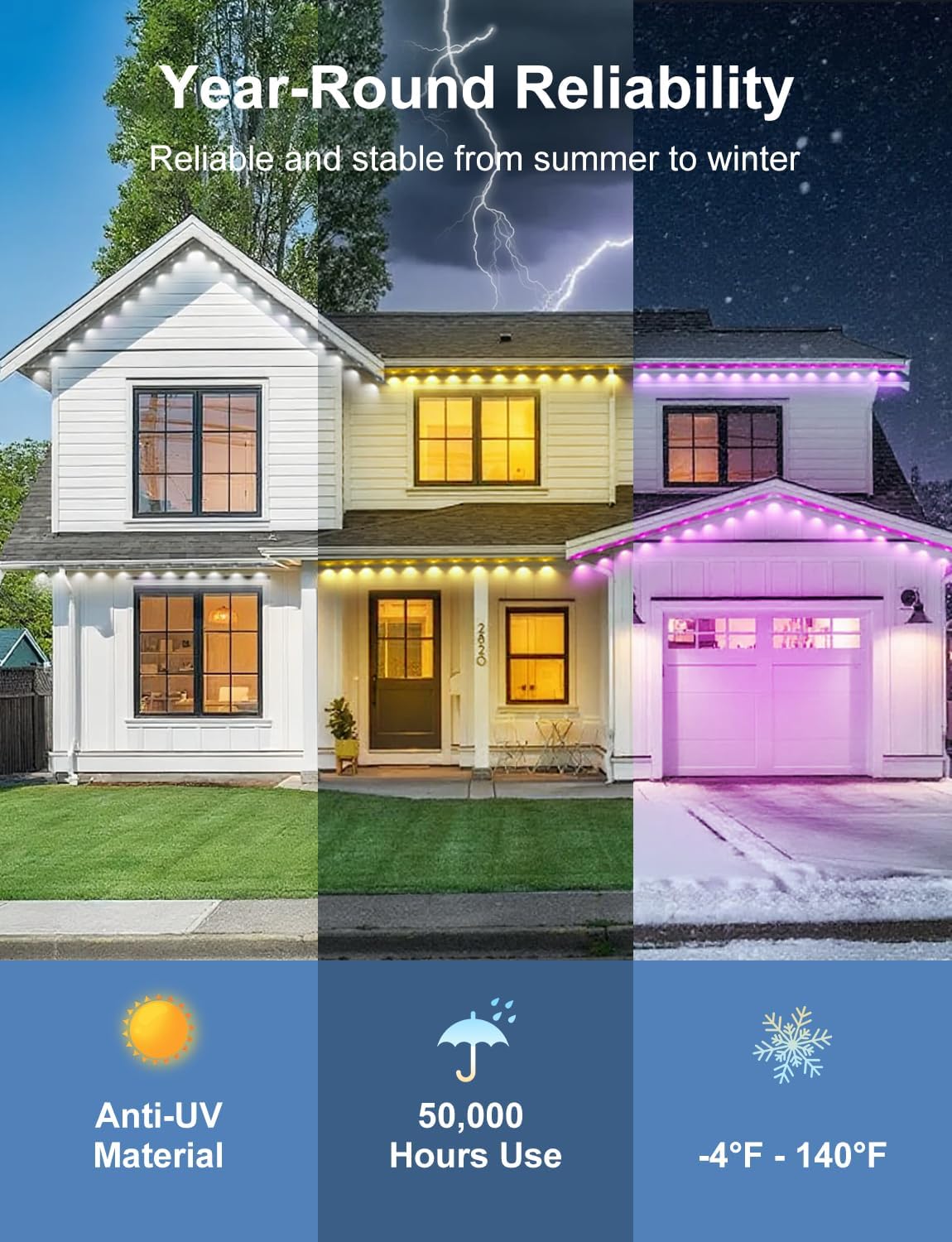 Permanent Outdoor Lights for House