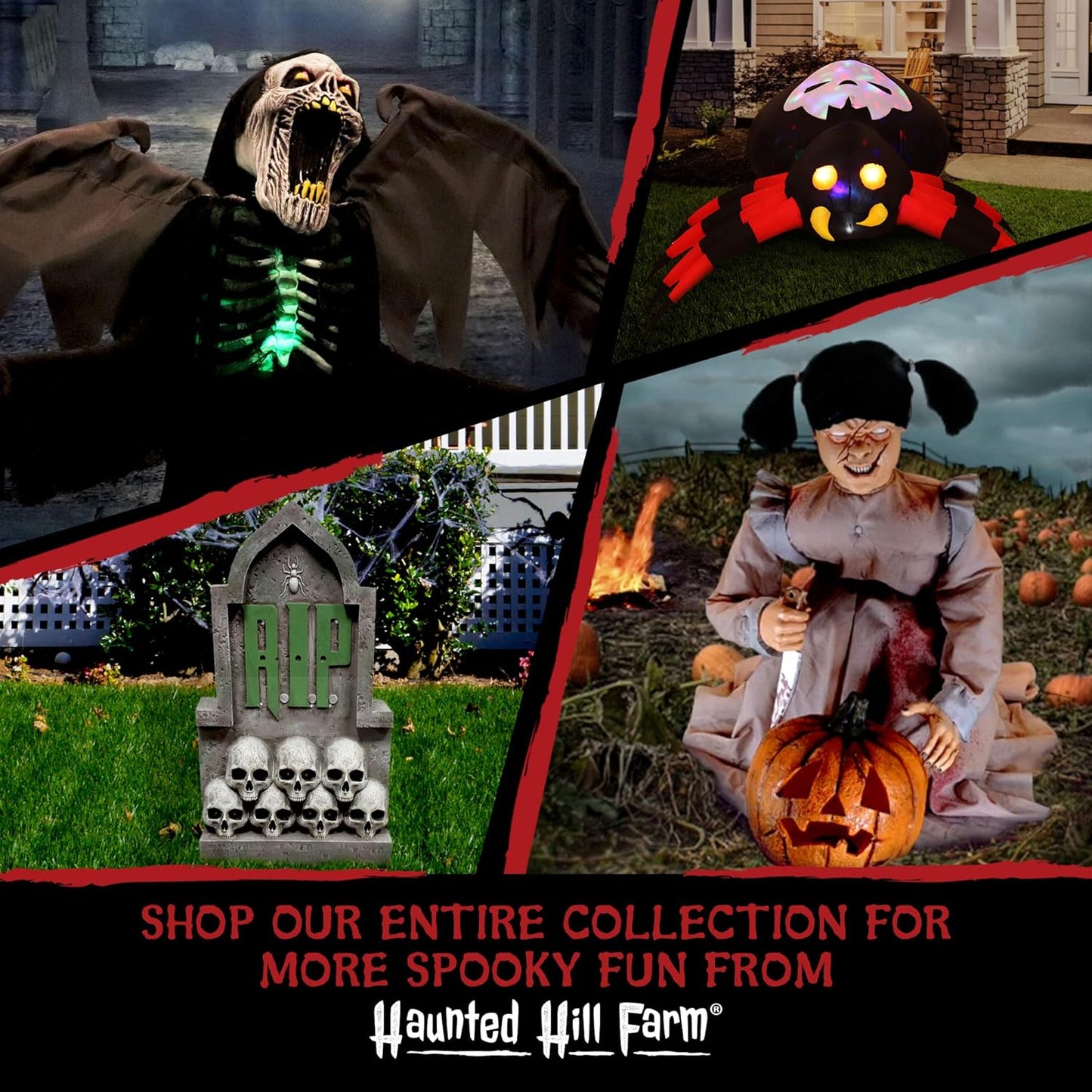 Hartley The Sitting Scare Clown by Tekky, Motion-Activated Talking Jump-Scare Halloween Animatronic for Halloween Party Prank Decoration